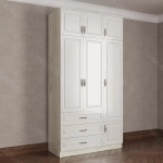 Шкаф распашной с антресолью 3/7 (мадес)