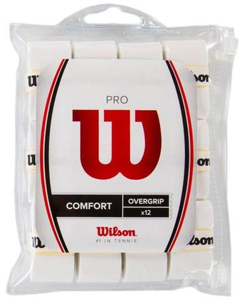 Теннисные намотки Wilson Pro 12P - белый
