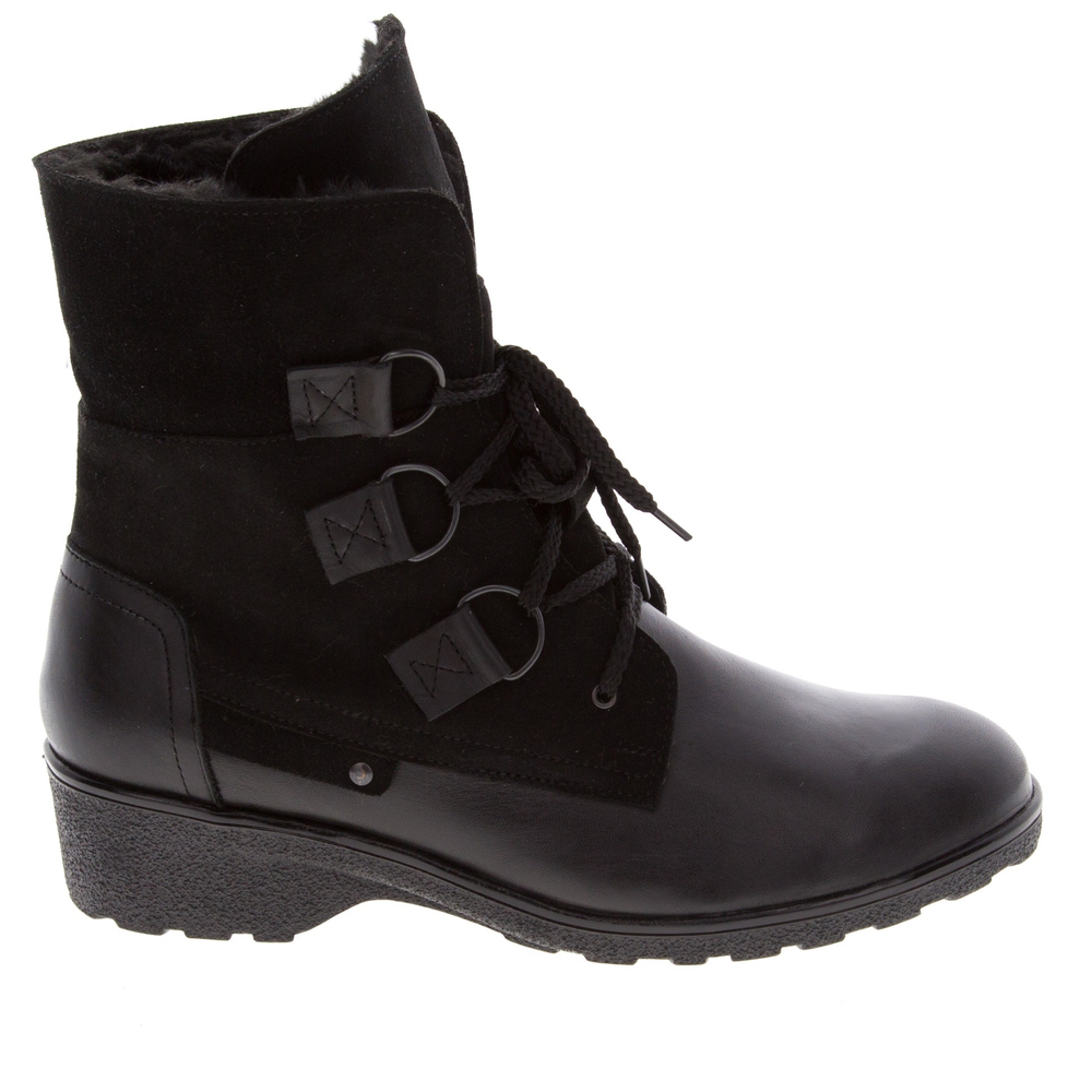 571401 Ботинки женские черные