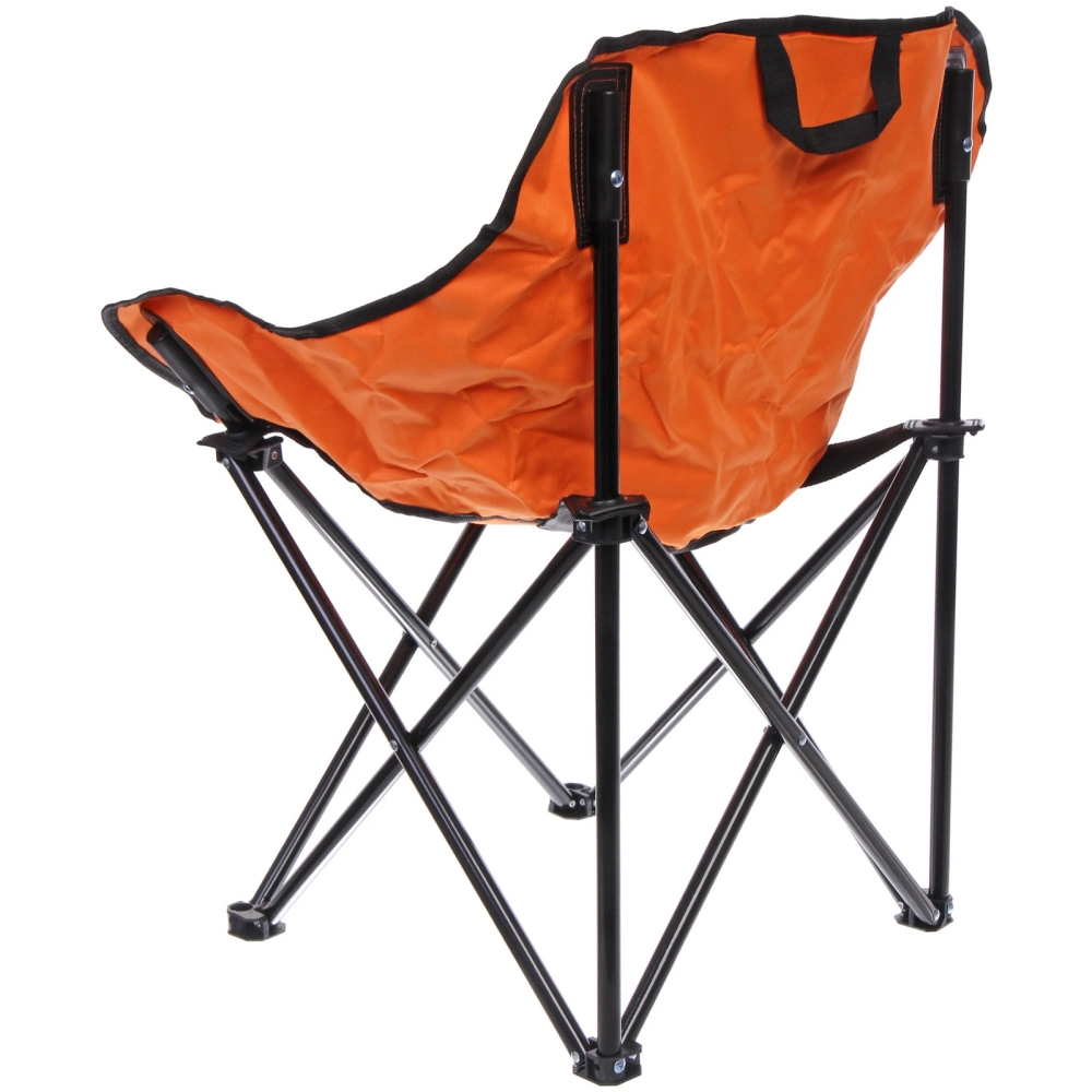 Кресло складное до 100 кг TJ-2000, 60*46*70 см, цвет: оранжевый