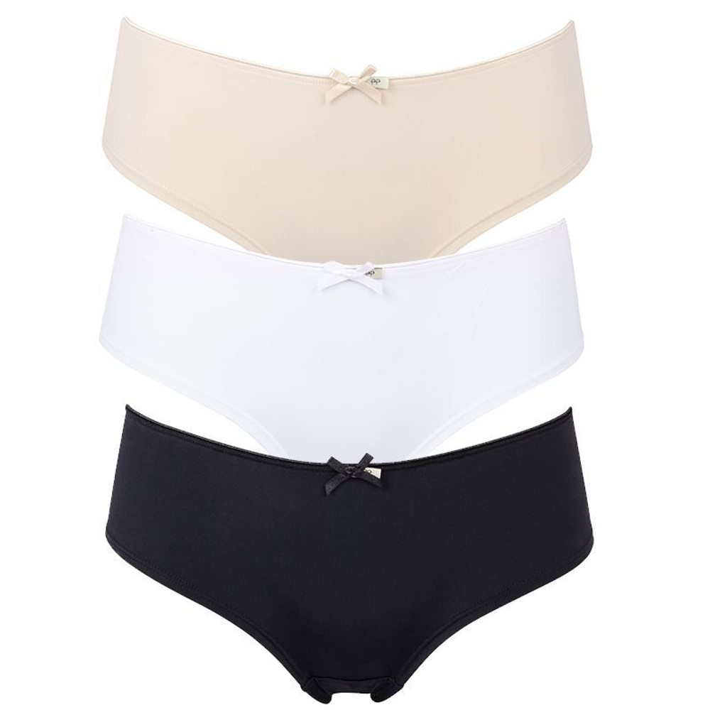 Набор из 3 разноцветных трусиков-шортов Olivia (Размер: M) (Цвет: разноцветный)