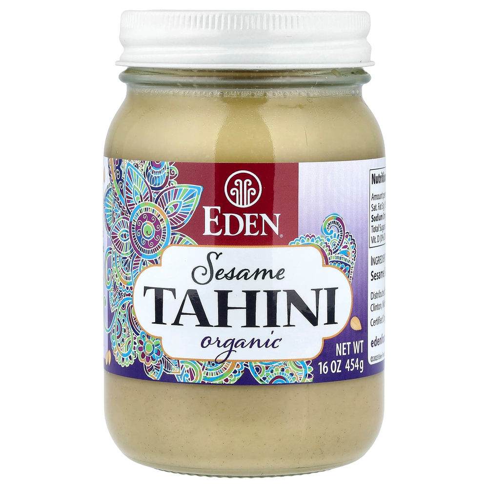 Eden Foods, тахини с органическим кунжутом, 454 г (16 унций)