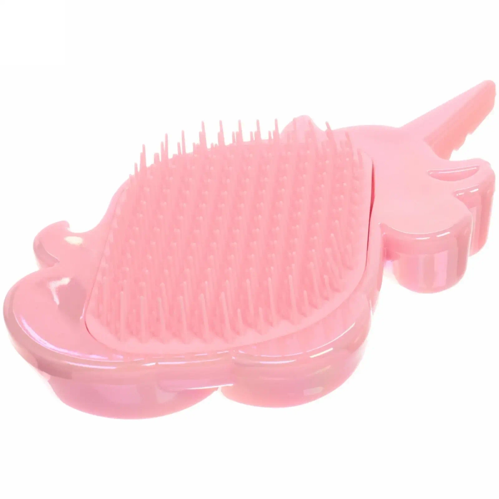 Расческа массажная детская «Your Style -Единорог «, цвет перламутровый ,в пластиковой коробке, 10*12,5см