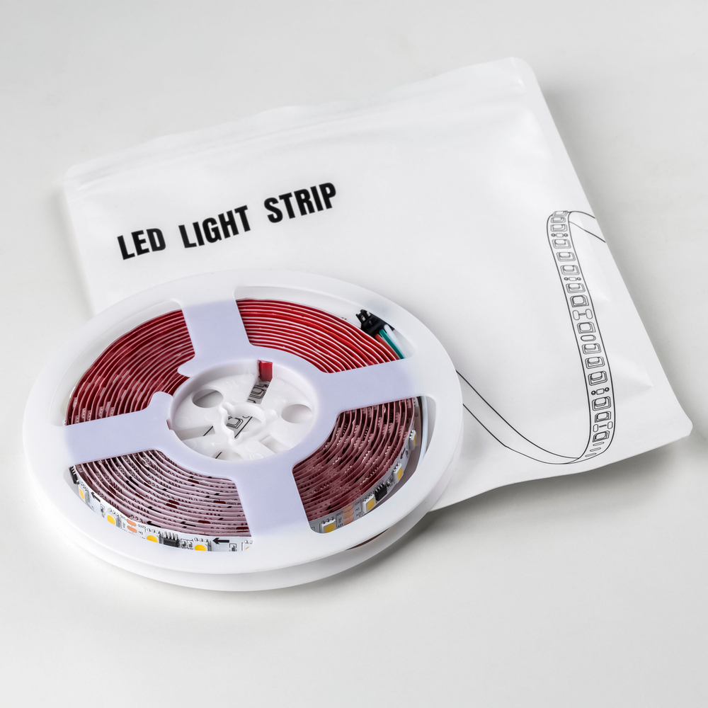 400904 Лента LED SPI 3led/pix 12V 14,4W/m 10-12Lm/W 4000K IP20 1шт = 5м