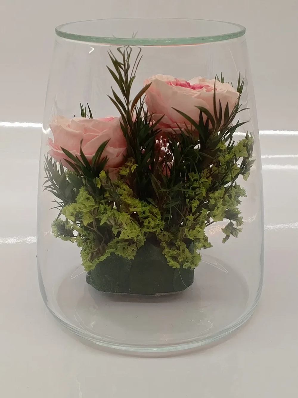 натуральные кустовые пионы в стекле, вакуум*