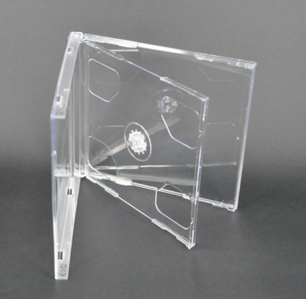 DVD-box, пластик на 3 диска