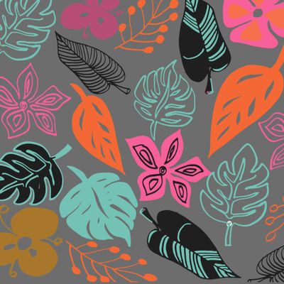 Цветы и листья