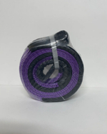 8T-3M / Трос автомобильный буксировочный, 8 тонн, длина 3 метра, ширина 65 мм, стропа, петля-петля, фиолетовый, серия - спасатель, TG (1 шт.)