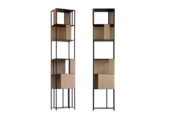 Панель для стеллажа Stripe 38*35 см (натуральный дуб)