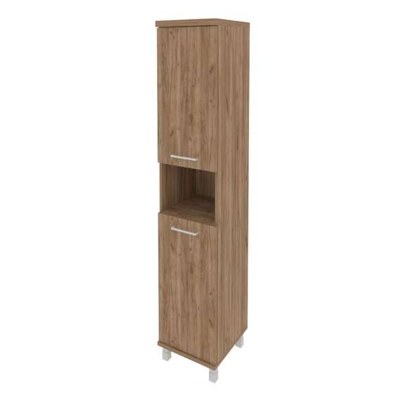 First Шкаф высокий узкий правы KSU-1.5 (R) Дуб Табак 401*432*2060