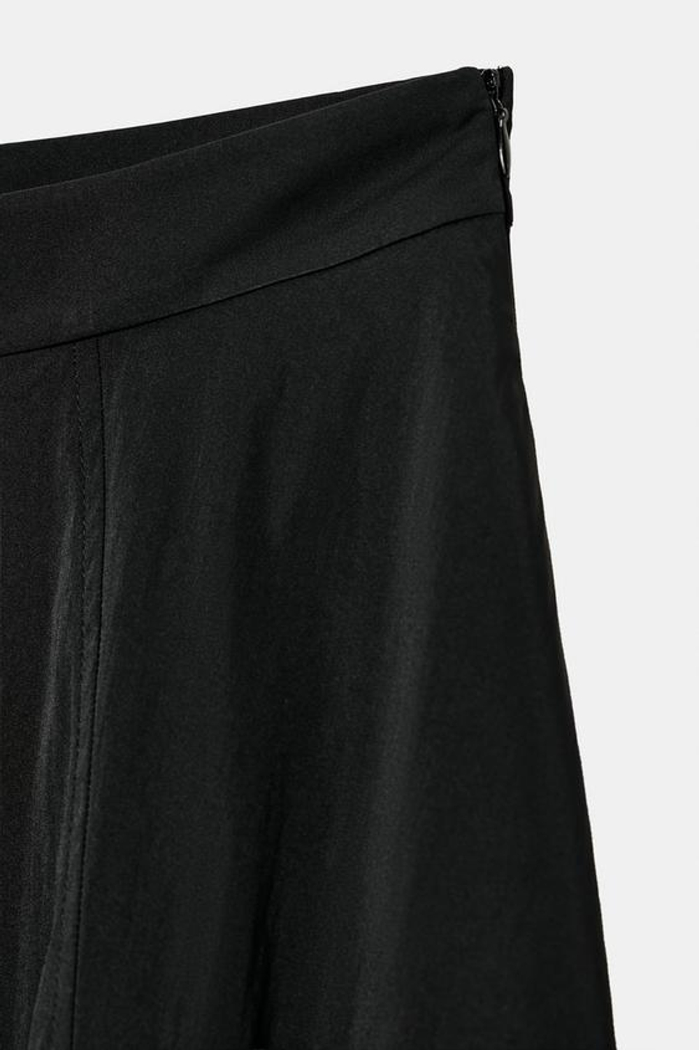 ZARA ЮБКА МИДИ — ZW COLLECTION, ЧЕРНЫЙ