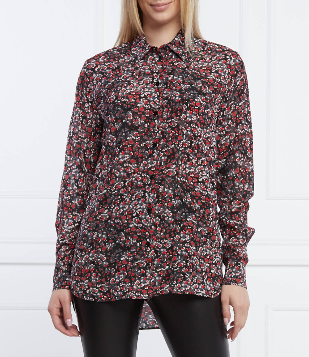 рубашка chemise The Kooples - бордовый(FCCL24087K)