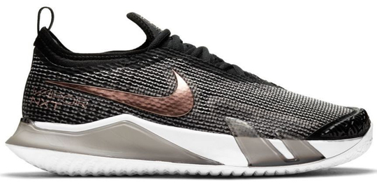 Женские Кроссовки теннисные Nike WMNS React Vapor NXT - black/white/metallic red bronze