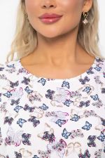 Блуза Маргоша (белая) Б13544-16М LT Collection