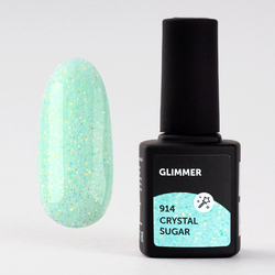 Гель-лак Milk Glimmer 914 Crystal Sugar, 9мл