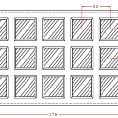 452 | Форма для шоколадных изделий (275*175мм)