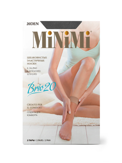 MiNiMi BRIO 20 носки (2 пары)