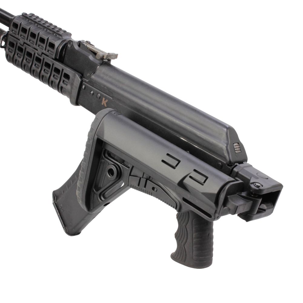 Складной приклад TBS Sharp на нескладные АК, DLG Tactical