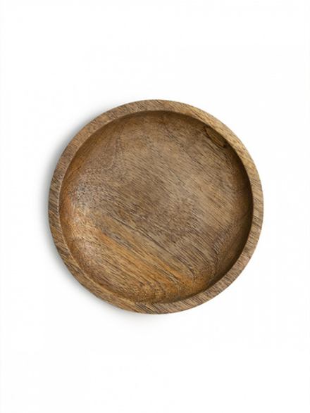 Блюдо DeNASTIA манго D15 коричневый