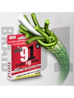 Леска плетеная 91 BRAID зеленый 150 м 0.104 мм 4,9 кг