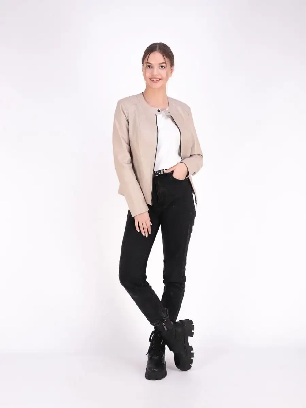 Куртка женская из натуральной кожи