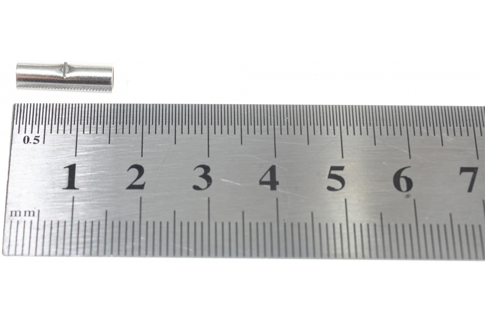 Соединительная гильза REXANT, L-15 мм, 2.5-4 кв.мм 4 08-0728