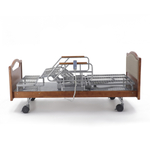 Кровать электрическая MED-MOS DB-2B с поворотным креслом в левую сторону (коричневый)