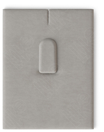 Вкладыш 08/наклонный/для кольца/язычок/прорезь для нитки