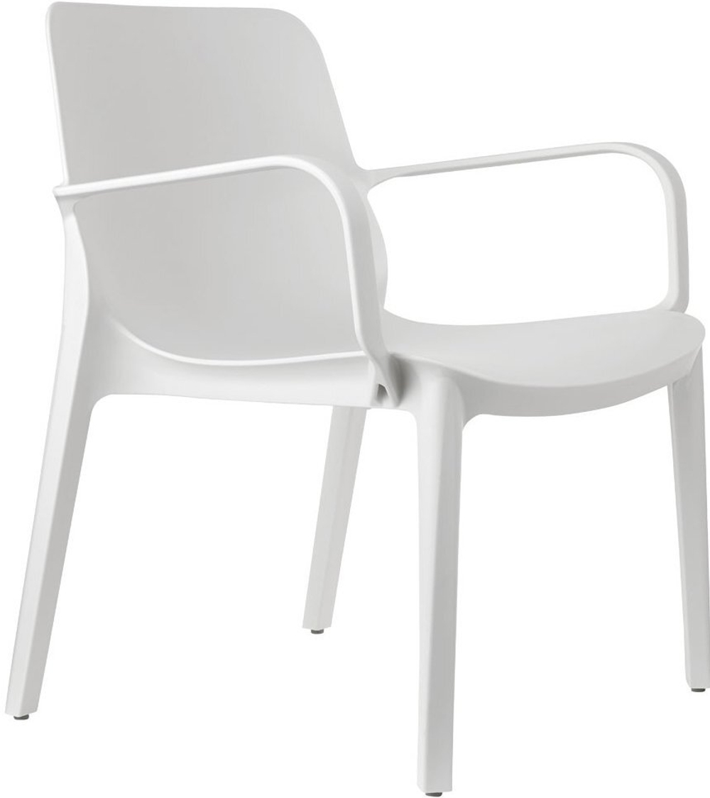 Кресло пластиковое Scab Design Ginevra Lounge, лен