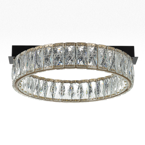 Citilux PALANT CL325142 LED Люстра хрустальная Чёрный+Бронза