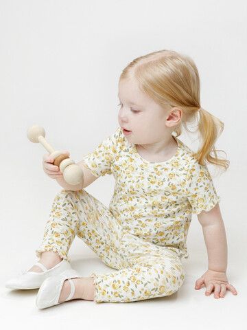 брюки  для девочки  КР 400770/желтый 0220 Н204 к703