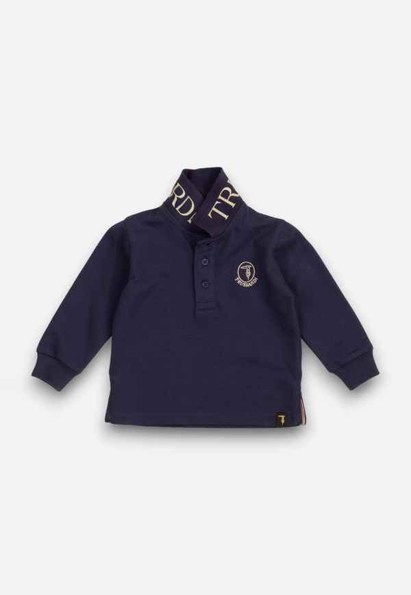 Футболка поло лонгслив Trussardi