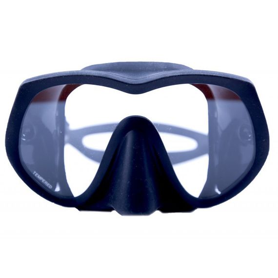 Маска Sargan Ирень Черный силикон Черная рамка