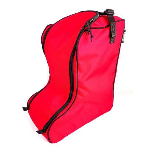 Сумка для мотобот красная