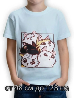 Футболка для садика и школы.девочка.1шт.