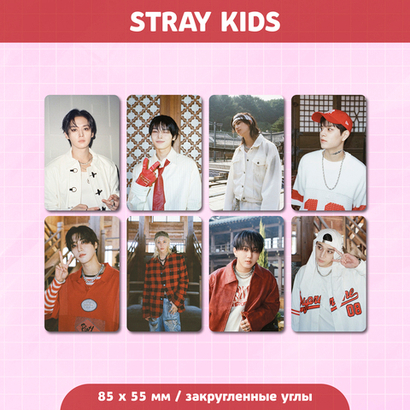Сет карточек / STRAY KIDS #92