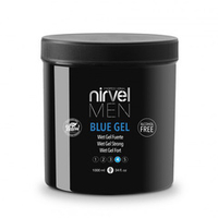 Гель для укладки волос сильной фиксации Nirvel Men Blue Gel 1000мл
