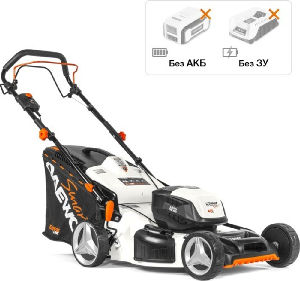Газонокосилка аккумуляторная DAEWOO DLM 5040 Li-S самоходная