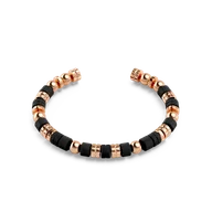 Бэнгл - Rose Gold Carbon