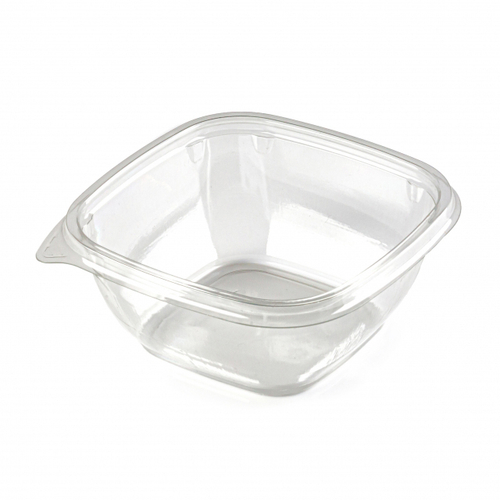 Контейнер ЮПК-1212 500мл. 126*126*60мм. (Юпласт) Прозрачный 300шт/кор РЕТ, кондитерка, салаты