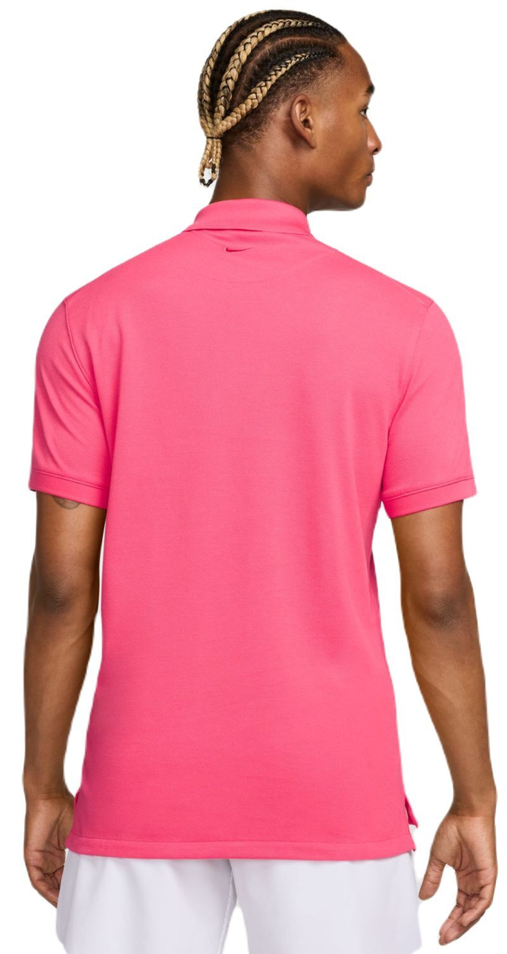 Мужское теннисное поло Nike Rafa Slim - Розовый