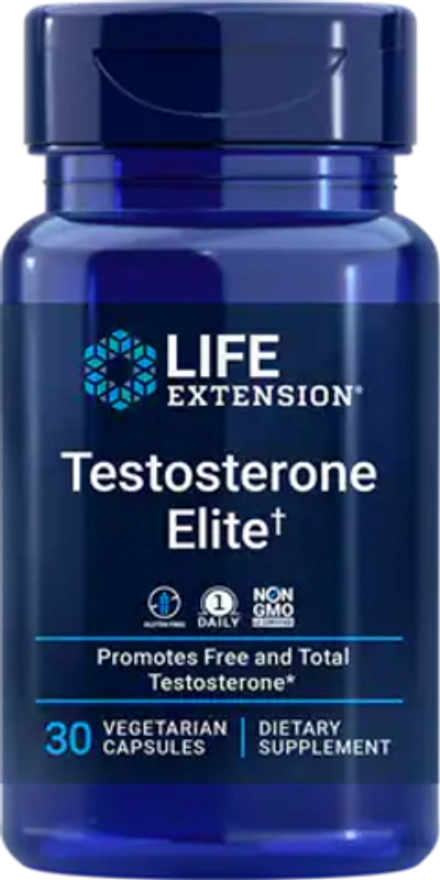 Testosterone Elite 30 капсул Life Extension