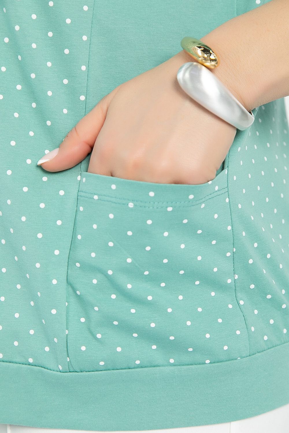 Блуза Ваниль (олива) Б12852-20М LT Collection