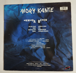 Винтажная виниловая пластинка LP Mory Kante Akwaba Beach (France 1987) Ye Ke Ye Ke