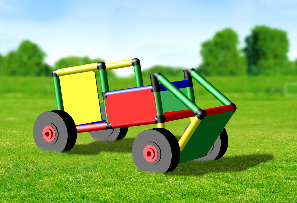 Крупногабаритный конструктор QUADRO Offroad 279 деталей