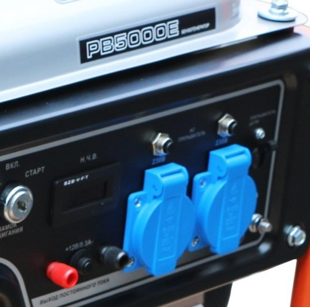 Генератор бензиновый ZONGSHEN PB  5000 E 1T90DF503