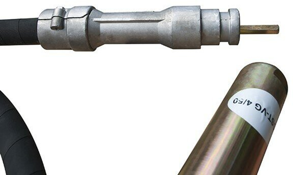 Электрический гибкий вал с вибронаконечником GROST VG 4/50 черный