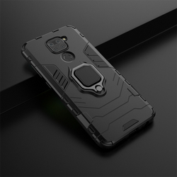 Противоударный чехол с кольцом Panther Case для Xiaomi Redmi Note 9