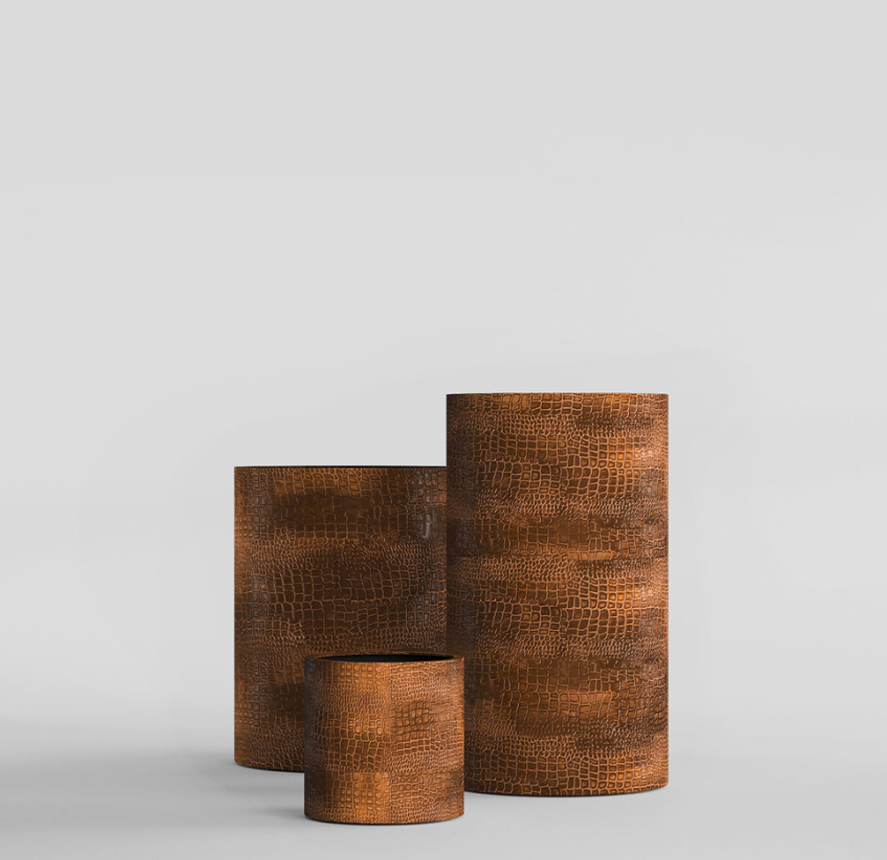 Кашпо, коллекция Surface, форма CYLINDER