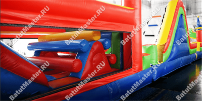 Надувная полоса препятствий "Нарвская крепость"